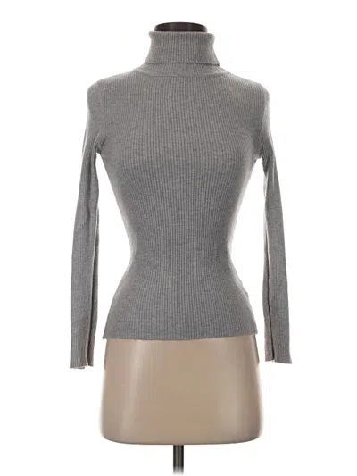Pre-owned Shein Turtleneck Sweater In Gray