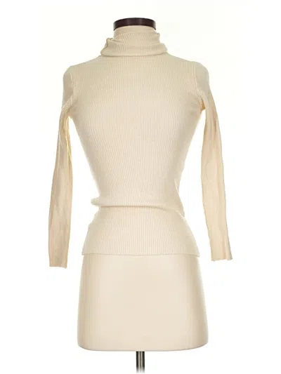Pre-owned Shein Turtleneck Sweater In Ivory