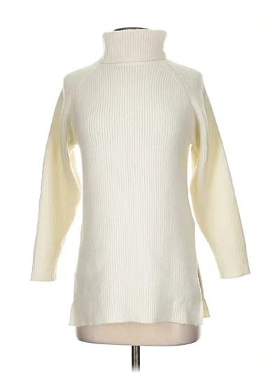 Pre-owned Shein Turtleneck Sweater In Ivory