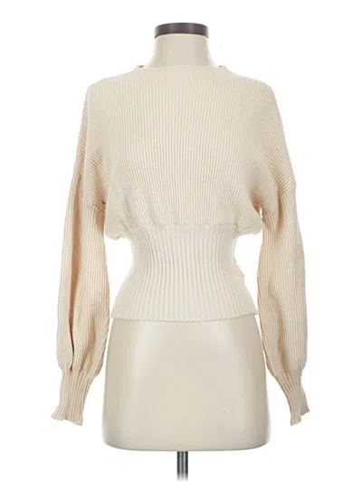 Pre-owned Shein Turtleneck Sweater In Ivory