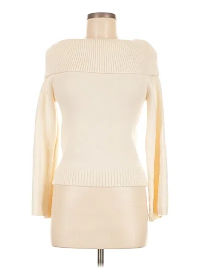 Pre-owned Shein Turtleneck Sweater In Ivory