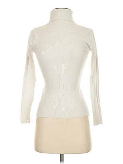 Pre-owned Shein Turtleneck Sweater In Ivory