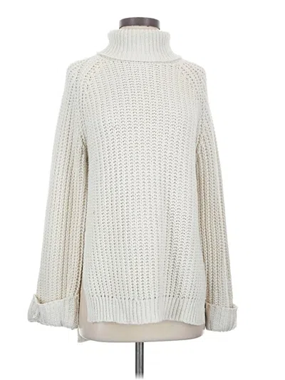 Pre-owned Shein Turtleneck Sweater In Ivory