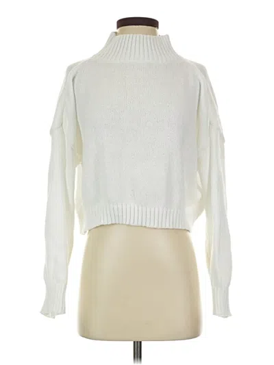 Pre-owned Shein Turtleneck Sweater In Ivory
