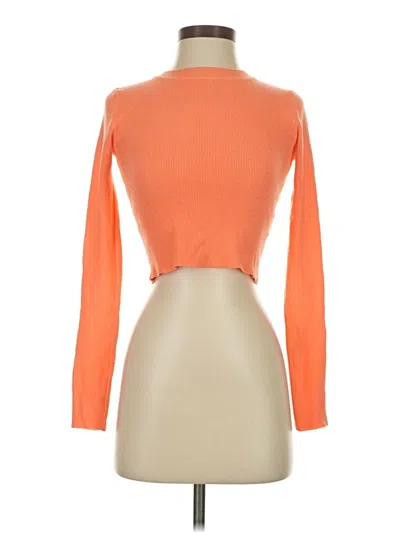 Pre-owned Shein Turtleneck Sweater In Orange