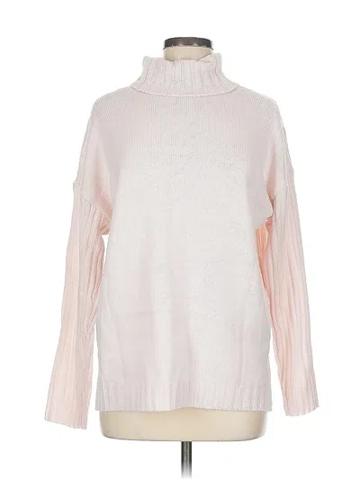 Pre-owned Shein Turtleneck Sweater In Pink