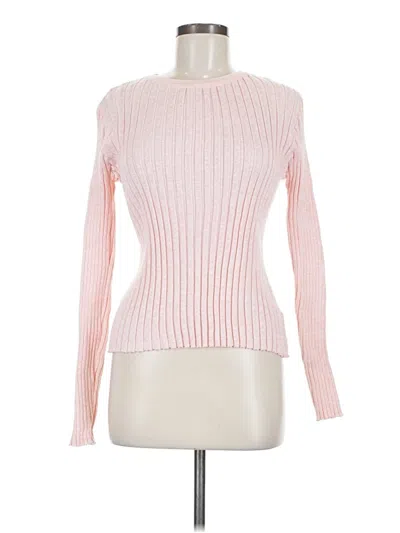 Pre-owned Shein Turtleneck Sweater In Pink