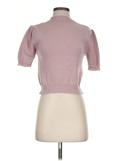 Pre-owned Shein Turtleneck Sweater In Pink