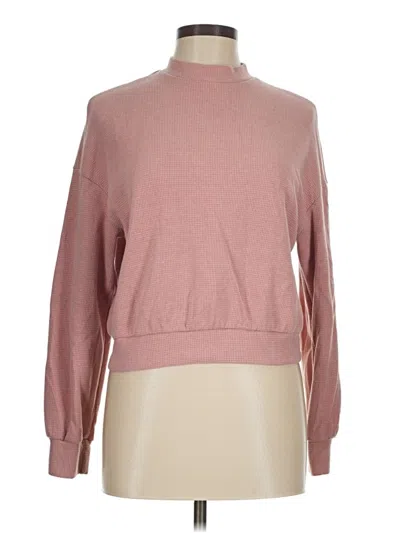 Pre-owned Shein Turtleneck Sweater In Pink