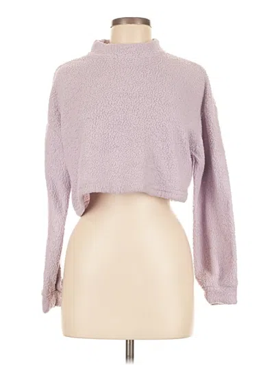 Pre-owned Shein Turtleneck Sweater In Purple