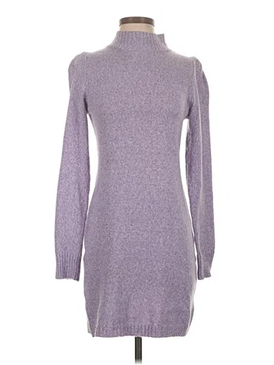 Pre-owned Shein Turtleneck Sweater In Purple