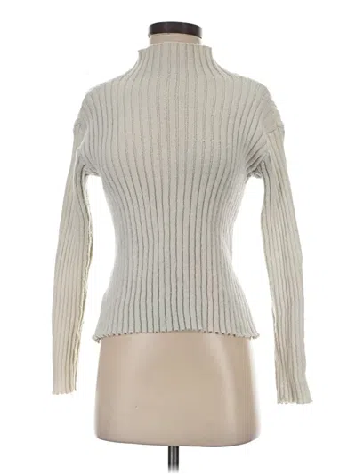 Pre-owned Shein Turtleneck Sweater In Silver