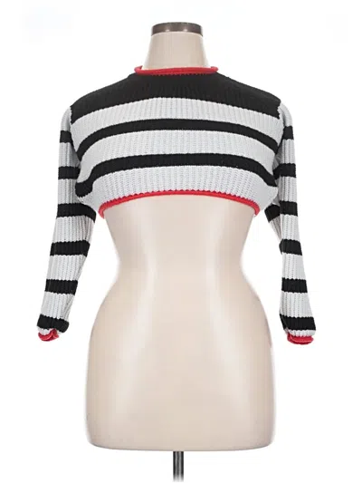 Pre-owned Shein Turtleneck Sweater In Silver