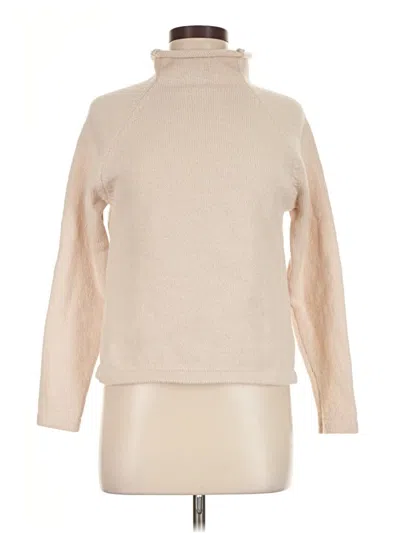 Pre-owned Shein Turtleneck Sweater In Tan