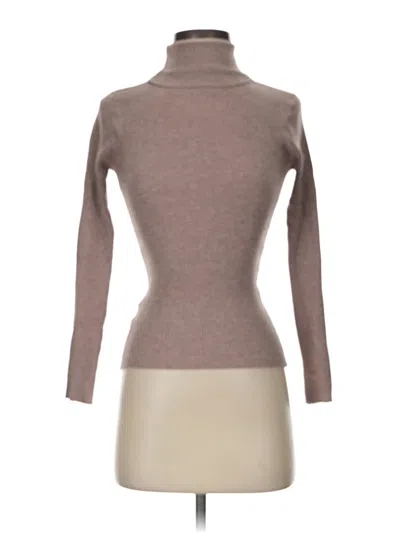 Pre-owned Shein Turtleneck Sweater In Tan