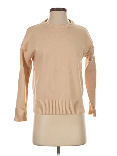 Pre-owned Shein Turtleneck Sweater In Tan