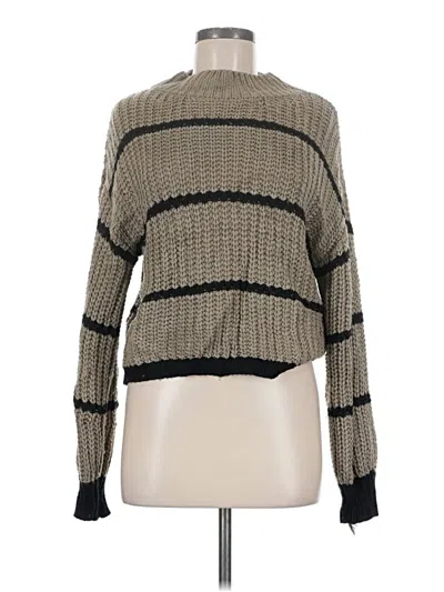 Pre-owned Shein Turtleneck Sweater In Tan