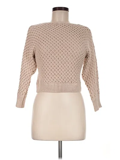 Pre-owned Shein Turtleneck Sweater In Tan
