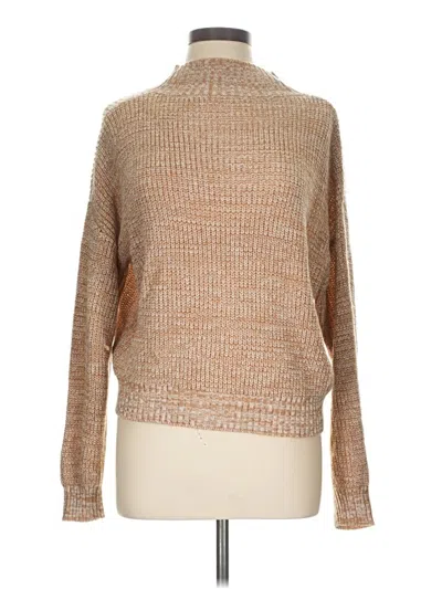 Pre-owned Shein Turtleneck Sweater In Tan