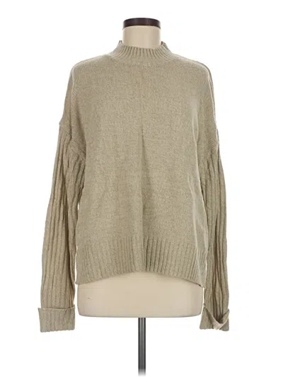Pre-owned Shein Turtleneck Sweater In Tan