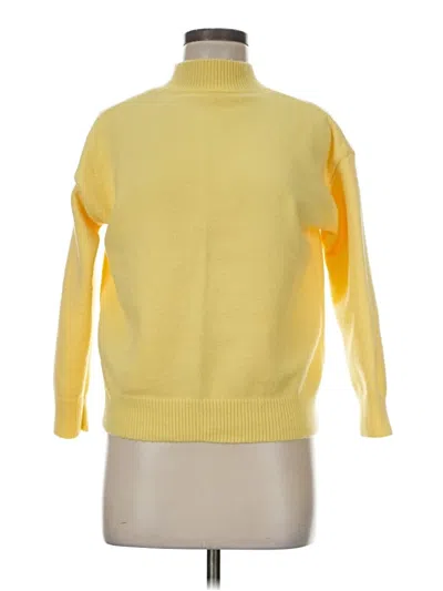 Pre-owned Shein Turtleneck Sweater In Yellow