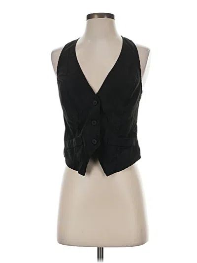 Pre-owned Shein Tuxedo Vest In Black