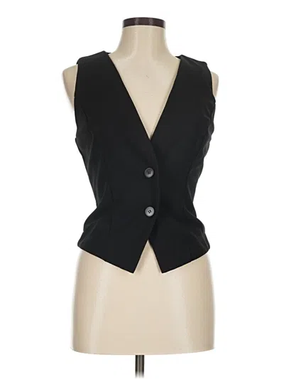 Pre-owned Shein Tuxedo Vest In Black