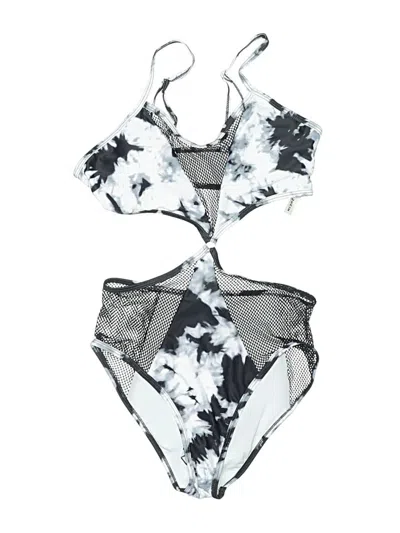 Pre-owned Shein Two Piece Swimsuit In Gray