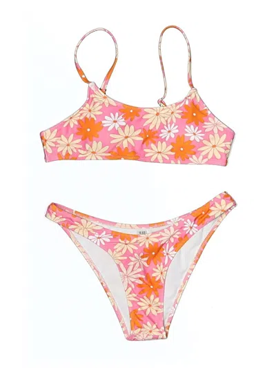 Pre-owned Shein Two Piece Swimsuit In Pink