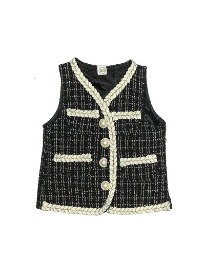 Pre-owned Shein Kids' Vest In Black