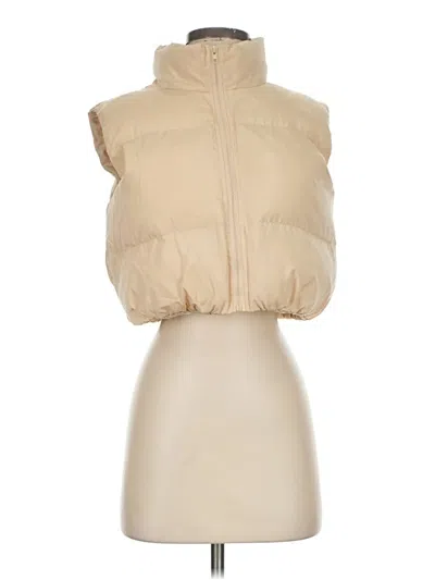 Pre-owned Shein Vest In Gold