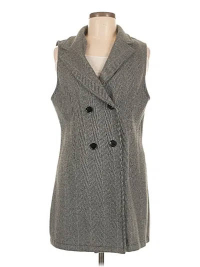 Pre-owned Shein Vest In Gray