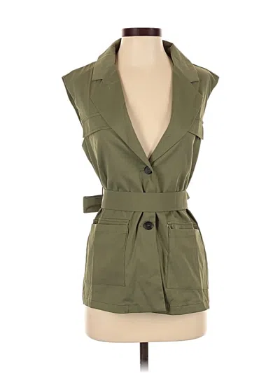 Pre-owned Shein Vest In Green