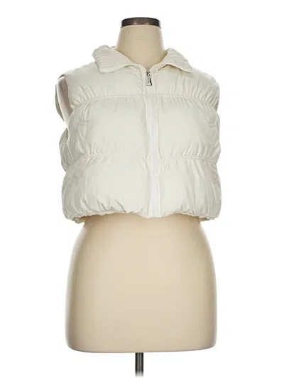 Pre-owned Shein Vest In Ivory