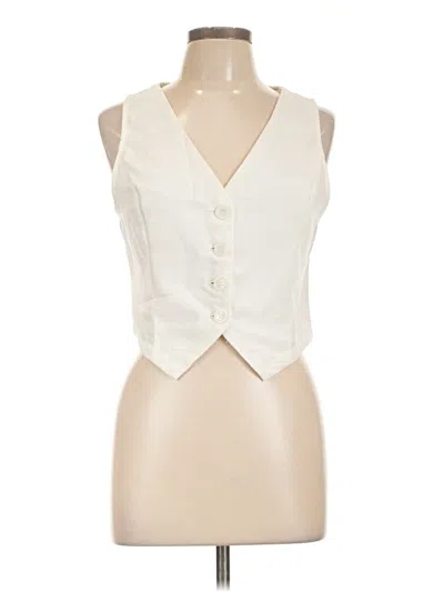Pre-owned Shein Vest In Ivory