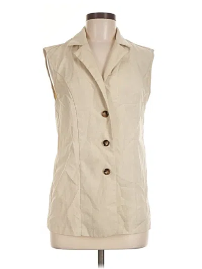 Pre-owned Shein Vest In Ivory