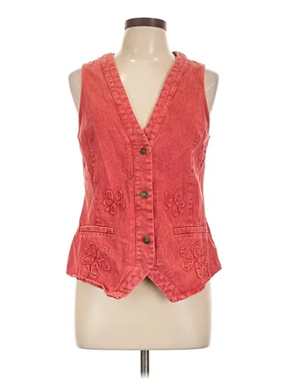 Pre-owned Shein Vest In Orange