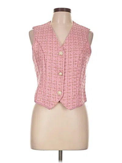 Pre-owned Shein Vest In Pink
