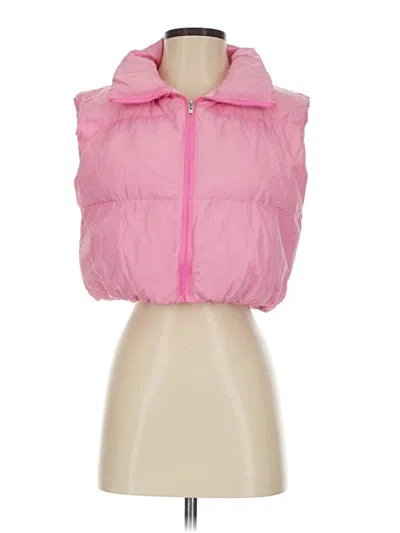Pre-owned Shein Vest In Pink