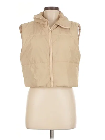 Pre-owned Shein Vest In Tan
