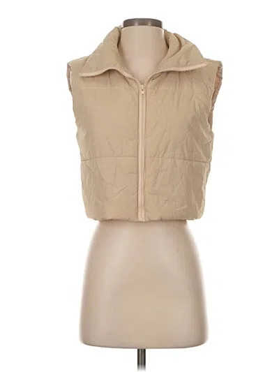 Pre-owned Shein Vest In Tan