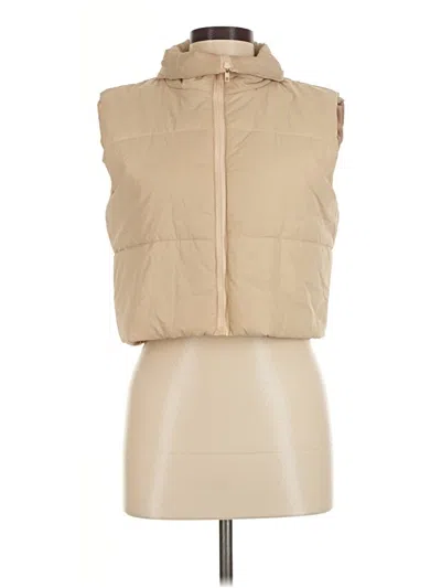 Pre-owned Shein Vest In Tan