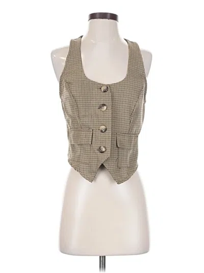 Pre-owned Shein Vest In Tan
