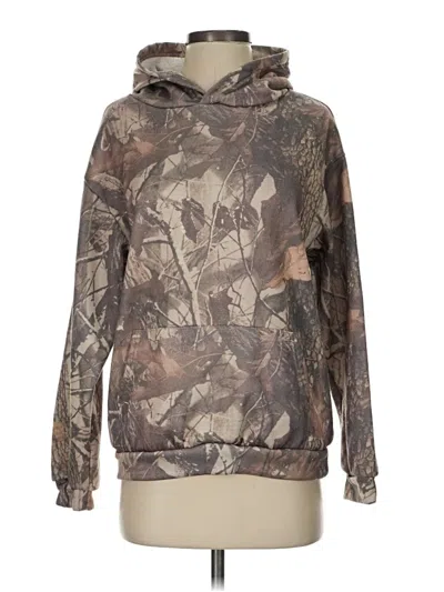 Pre-owned Shein Windbreaker Jacket In Brown