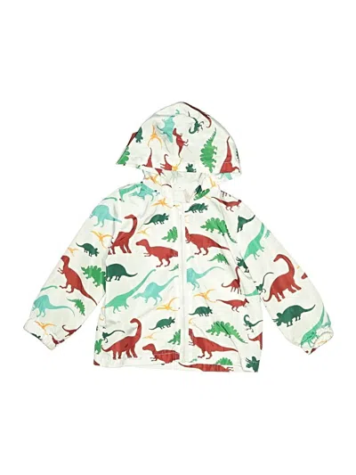 Pre-owned Shein Kids' Windbreaker Jacket In White