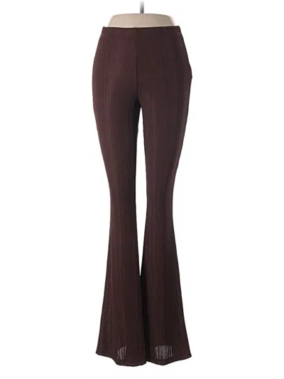 Pre-owned Shein Yoga Pants In Brown