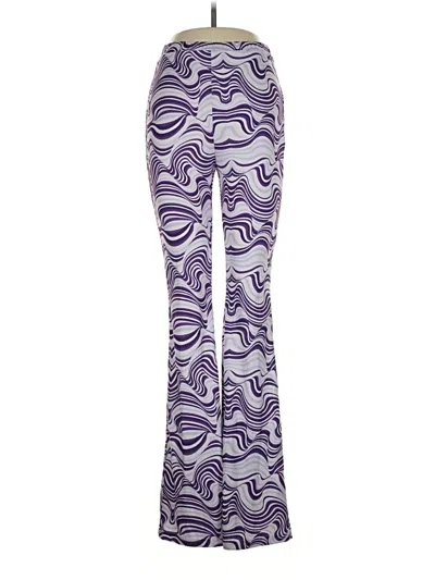 Pre-owned Shein Yoga Pants In Purple