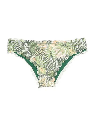 Pre-owned Shekini Swimsuit Bottoms In Green