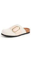 Shekudo Auckland Clogs Bone In Bone