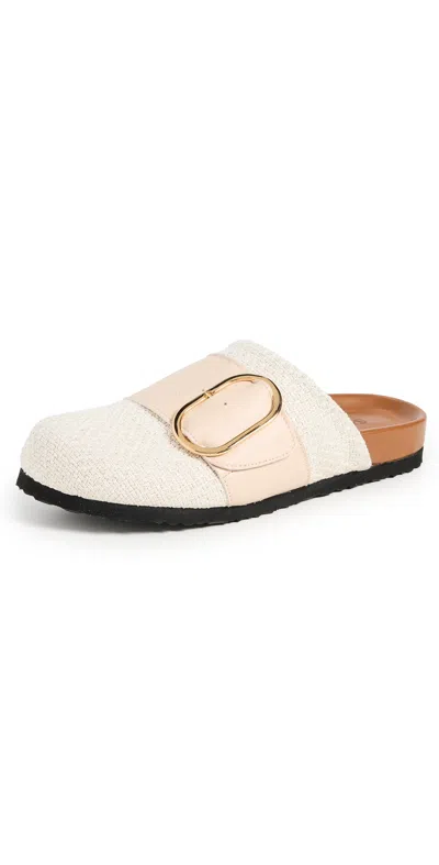 Shekudo Auckland Clogs Bone